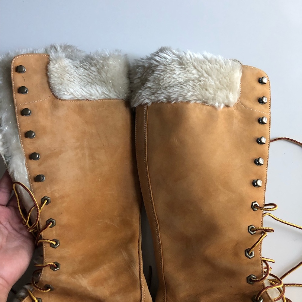 Timberland | Laceup Suede High  Winter Boots - Picture 3 of 7